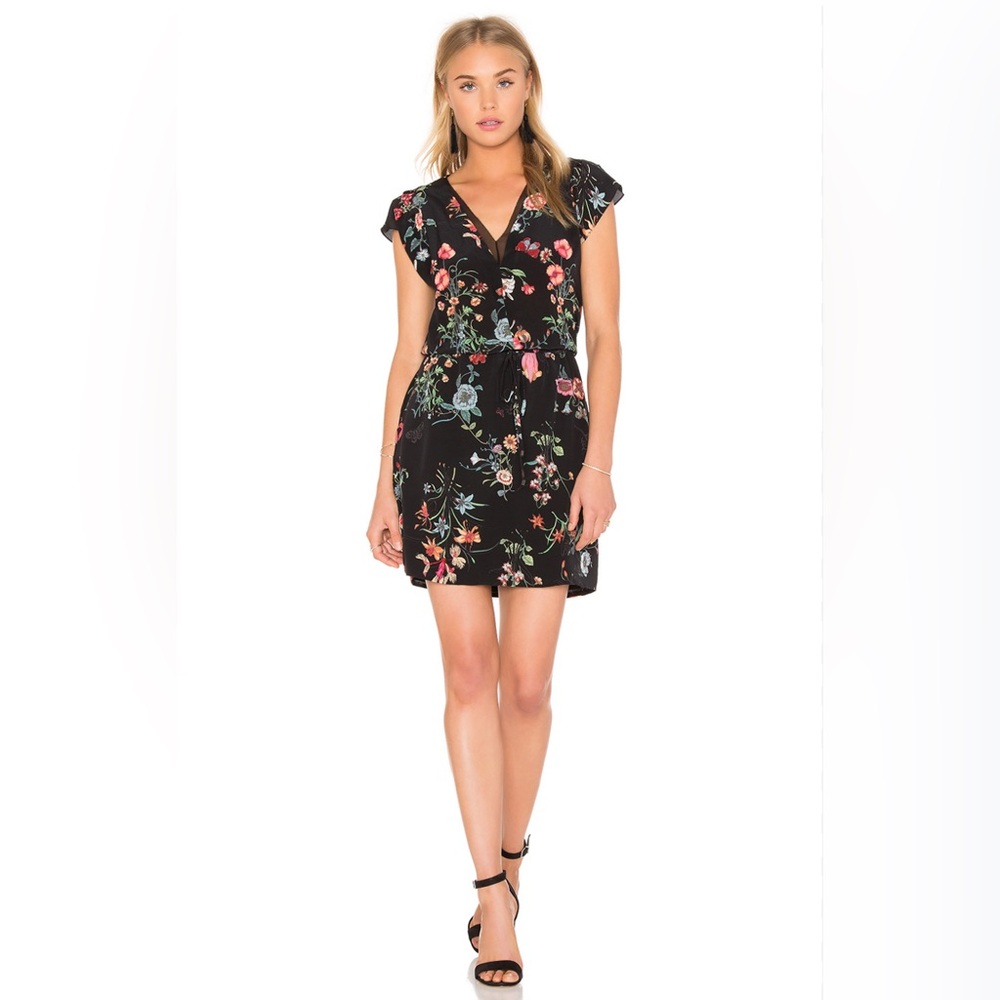 Rebecca Taylor • Meadow Floral Print Mini Dress • Retail $350 • Size 8